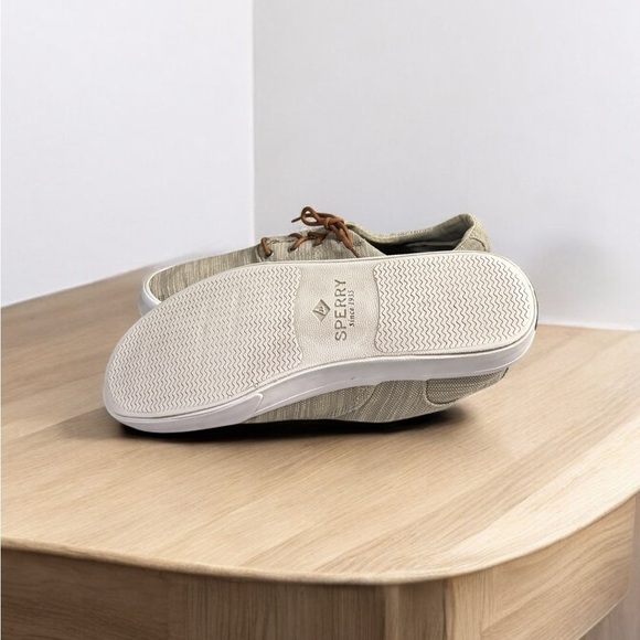 Sperry Top Sider Beige Baja Boat Shoe. Size 12. - Picture 5 of 6